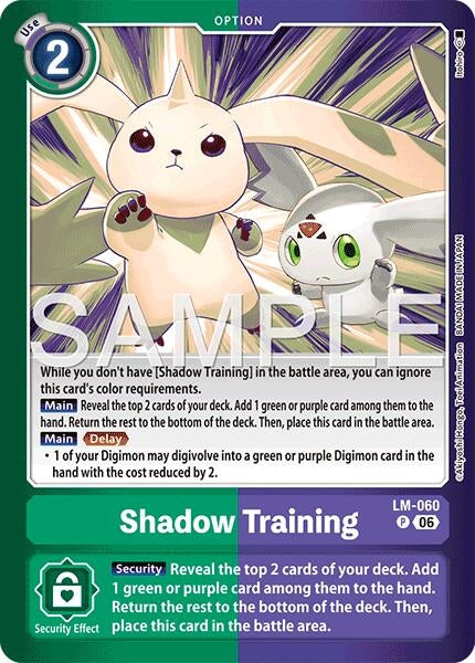 Image for Shadow Training - Digimon Card Game