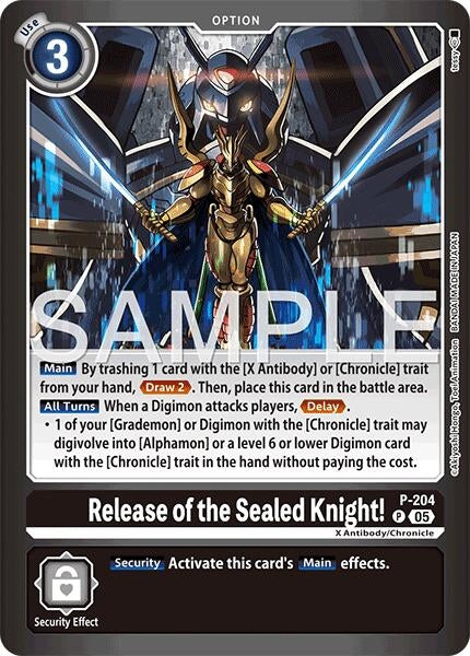 Image for Release of the Sealed Knight! - Digimon Card Game