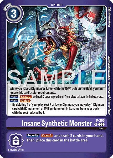 Image for Insane Synthetic Monster - Digimon Card Game