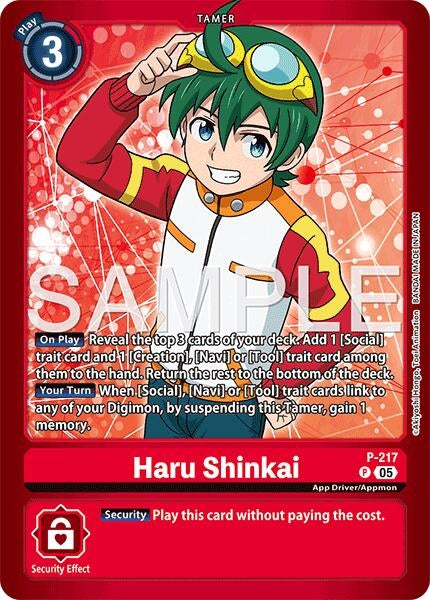 Image for Haru Shinkai - Digimon Card Game