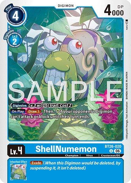 Image for ShellNumemon - Digimon Card Game