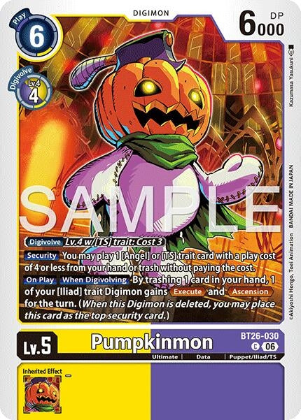 Image for Pumpkinmon - Digimon Card Game