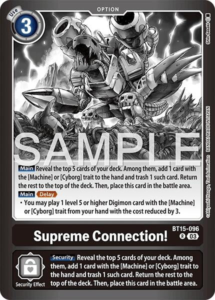 Image for Supreme Connection! - Digimon Card Game
