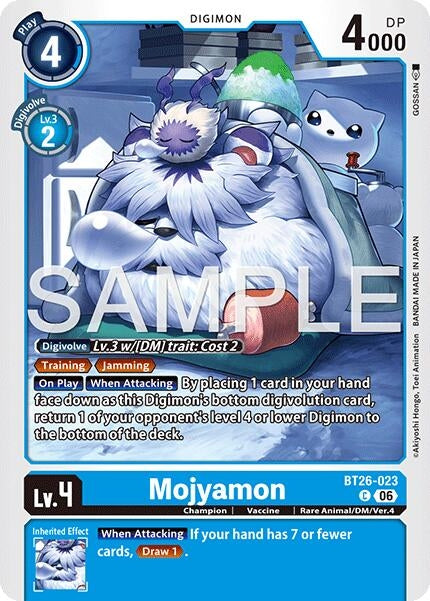 Image for Mojyamon - Digimon Card Game