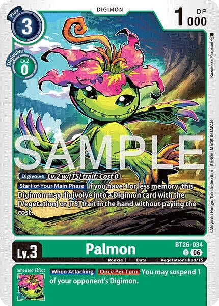 Image for Palmon - Digimon Card Game