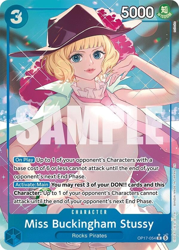 Image for Miss Buckingham Stussy (Alternate Art) - One Piece Card Game