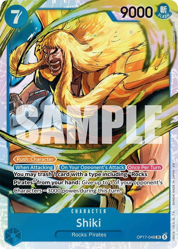 Image for Shiki (048) - One Piece Card Game