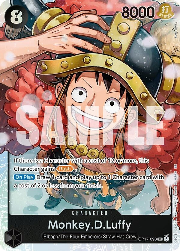 Image for Monkey.D.Luffy (093) - One Piece Card Game
