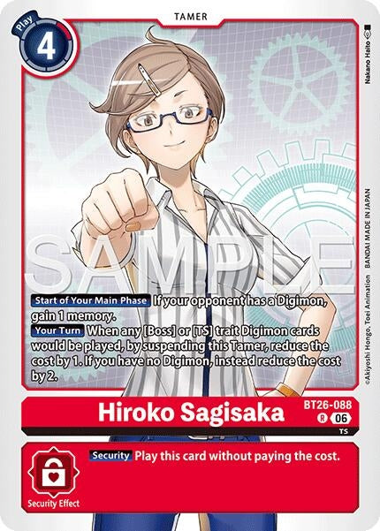Image for Hiroko Sagisaka - Digimon Card Game