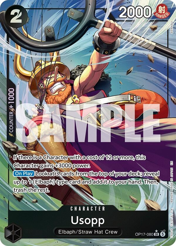 Image for Usopp (Alternate Art) - One Piece Card Game