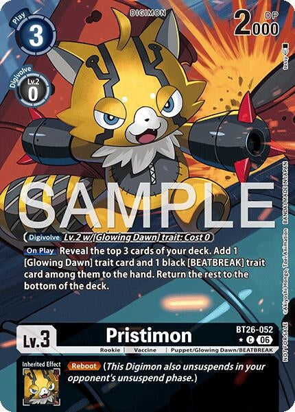 Image for Pristimon (Alternate Art) - Digimon Card Game