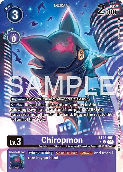 Image for Chiropmon (Alternate Art) - Digimon Card Game