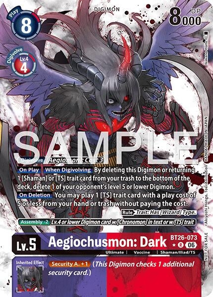 Image for Aegiochusmon: Dark (Alternate Art) - Digimon Card Game