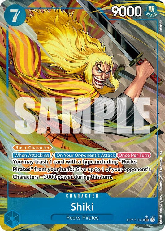 Image for Shiki (048) (Alternate Art) - One Piece Card Game