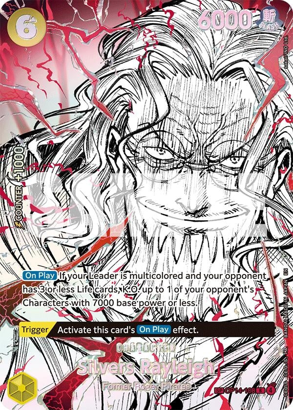 Image for Silvers Rayleigh (OP14-108) (SP) - One Piece Card Game