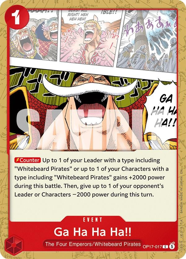 Image for Ga Ha Ha Ha!! - One Piece Card Game