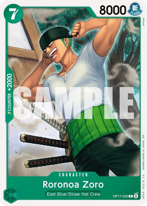 Image for Roronoa Zoro (035) - One Piece Card Game