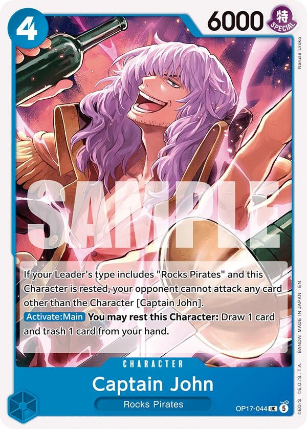 Image for Captain John - One Piece Card Game