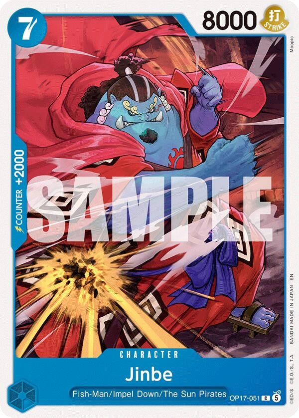 Image for Jinbe (051) - One Piece Card Game