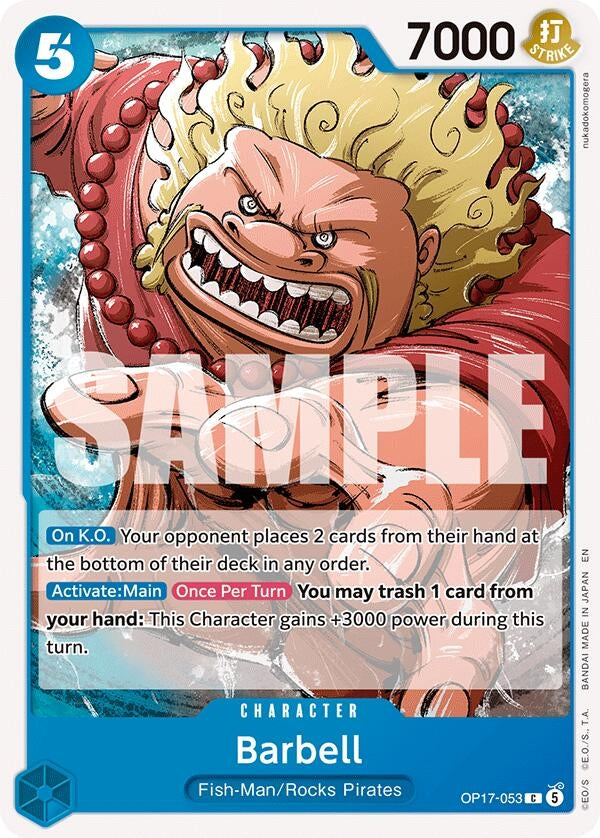 Image for Barbell - One Piece Card Game