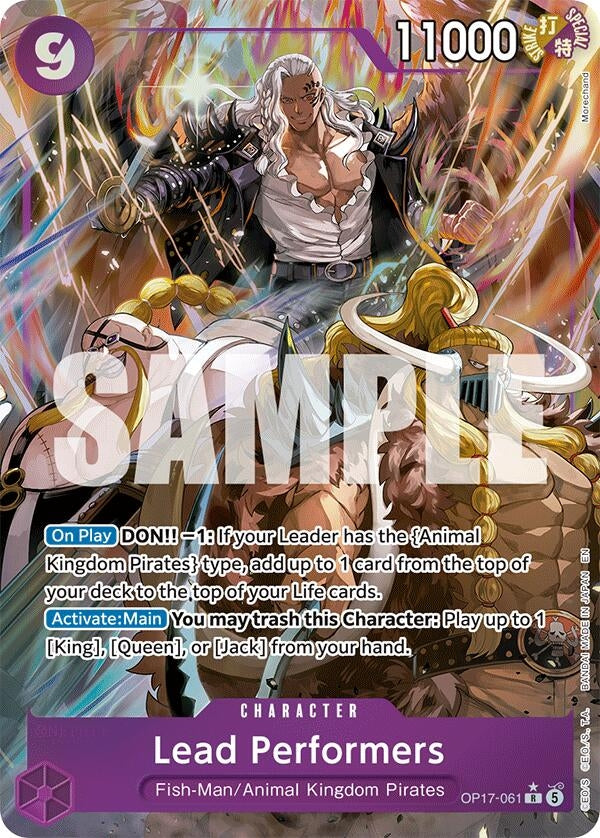 Image for Lead Performers (Alternate Art) - One Piece Card Game