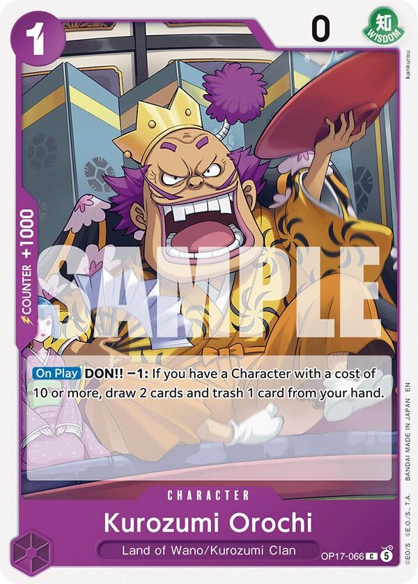 Image for Kurozumi Orochi - One Piece Card Game