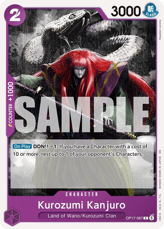 Image for Kurozumi Kanjuro - One Piece Card Game