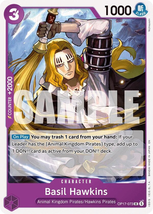 Image for Basil Hawkins - One Piece Card Game