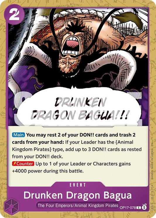 Image for Drunken Dragon Bagua - One Piece Card Game