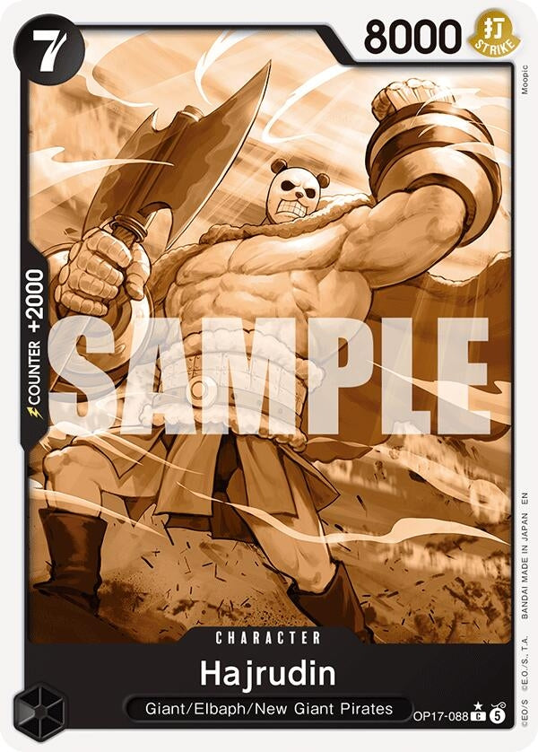 Image for Hajrudin (Pandaman Art) - One Piece Card Game