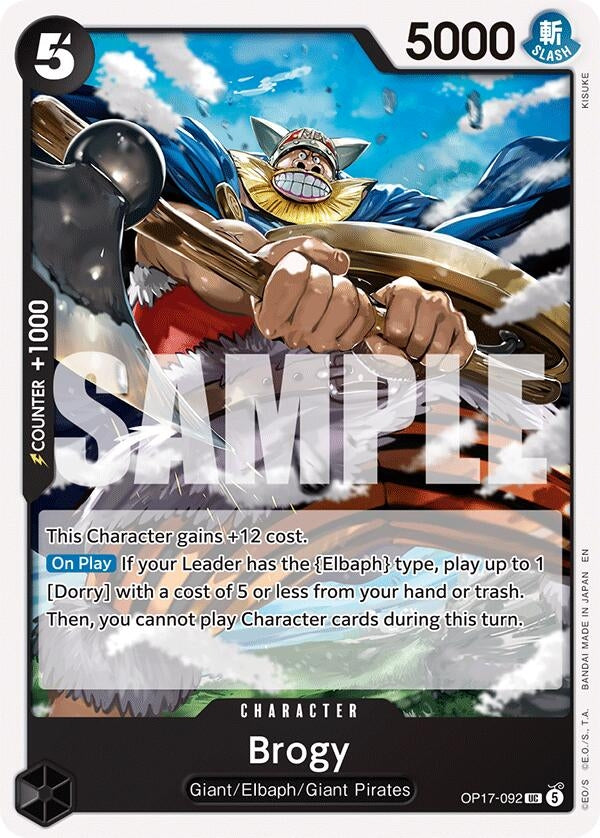 Image for Brogy - One Piece Card Game