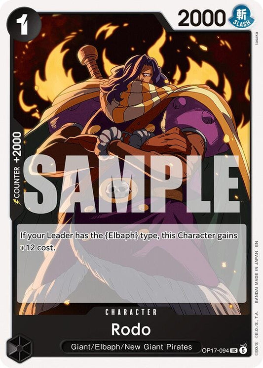 Image for Rodo - One Piece Card Game