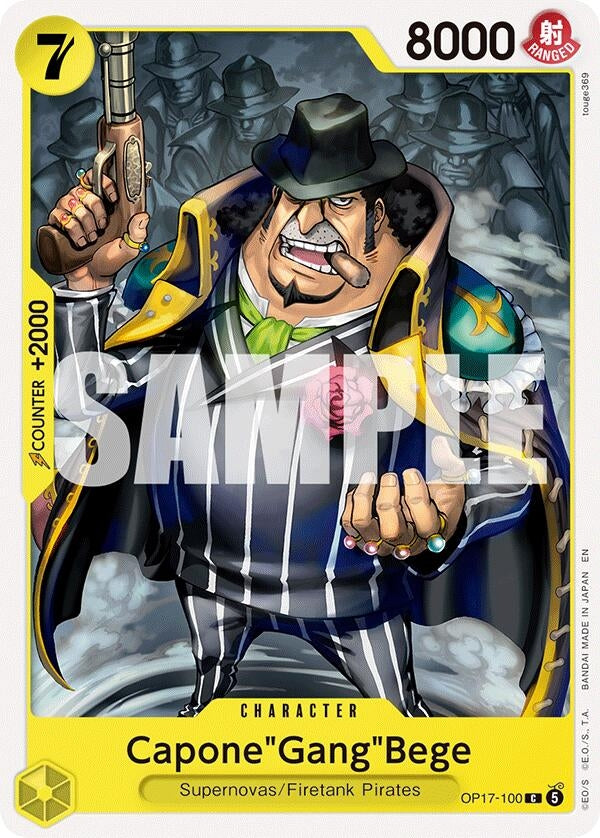 Image for Capone"Gang"Bege - One Piece Card Game