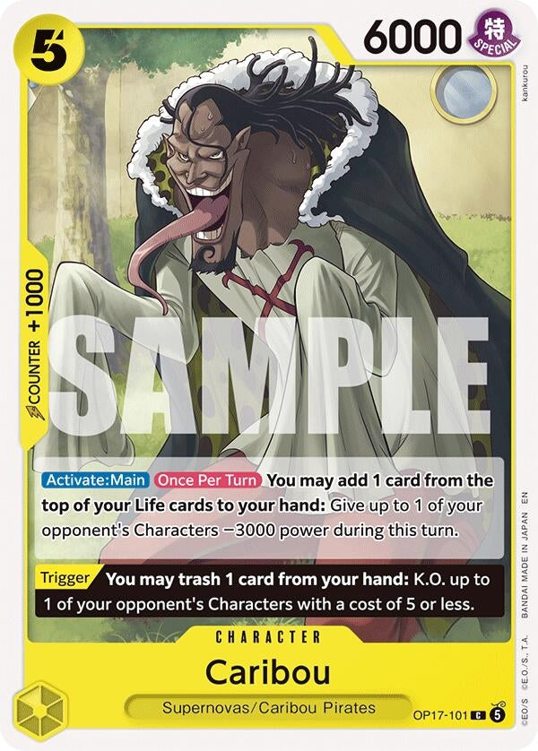 Image for Caribou - One Piece Card Game