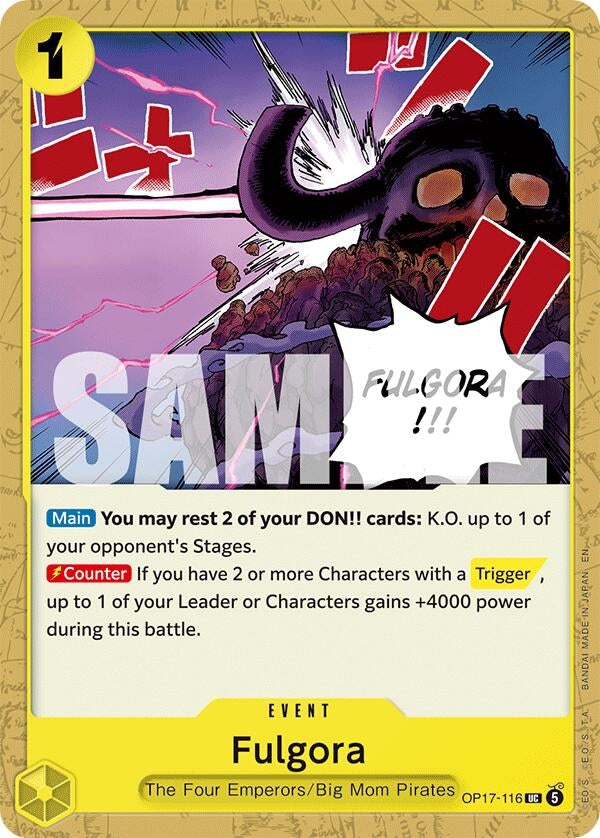 Image for Fulgora - One Piece Card Game