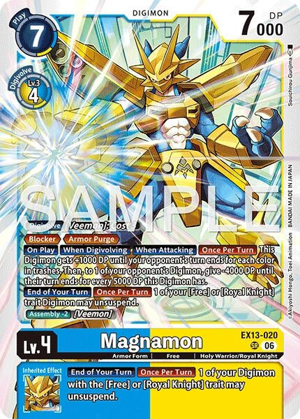 Image for Magnamon - Digimon Card Game