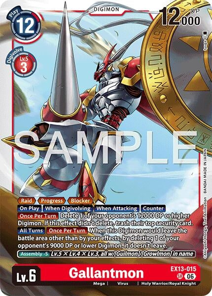 Image for Gallantmon - Digimon Card Game