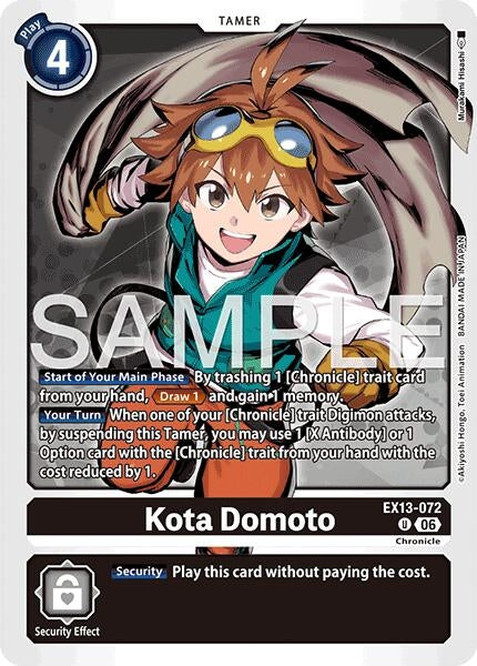 Image for Kota Domoto - Digimon Card Game