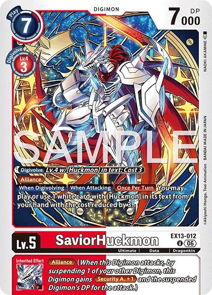 Image for SaviorHuckmon - Digimon Card Game