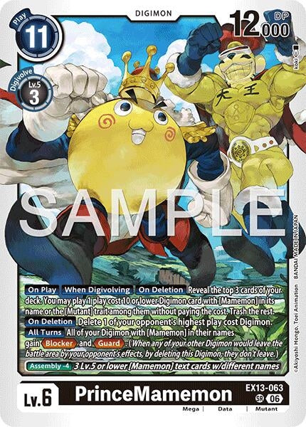 Image for PrinceMamemon - Digimon Card Game