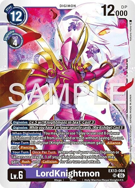 Image for LordKnightmon - Digimon Card Game