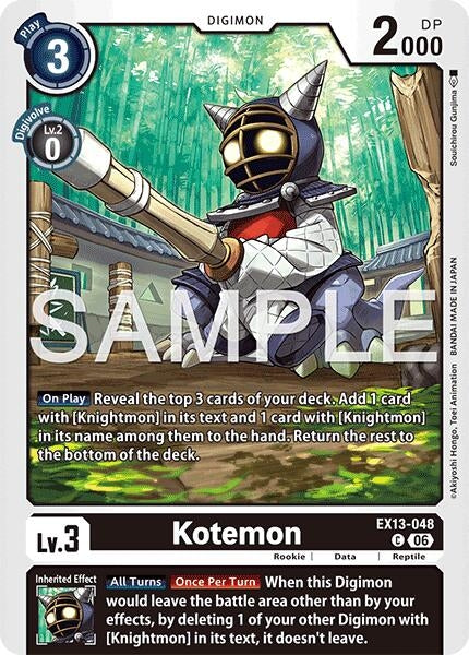 Image for Kotemon - Digimon Card Game