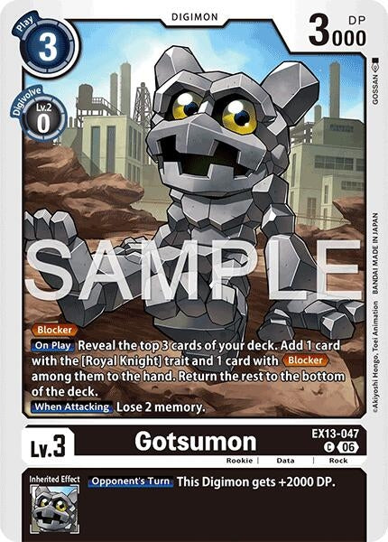 Image for Gotsumon - Digimon Card Game