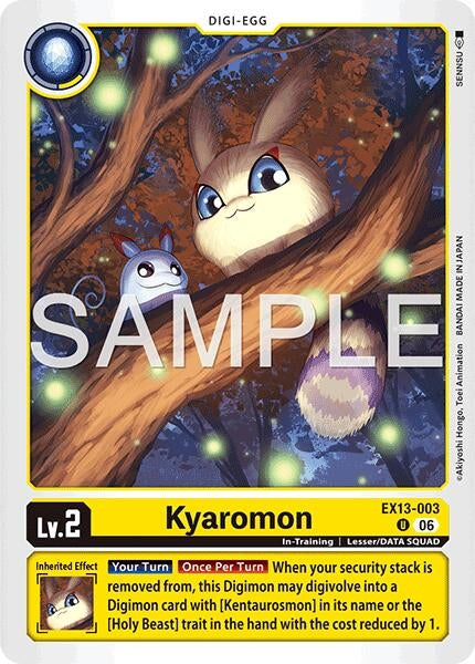Image for Kyaromon - Digimon Card Game