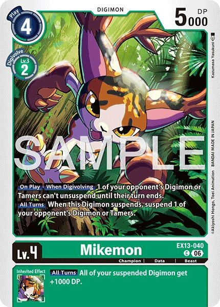Image for Mikemon - Digimon Card Game