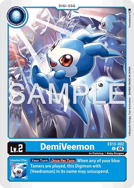 Image for DemiVeemon - Digimon Card Game