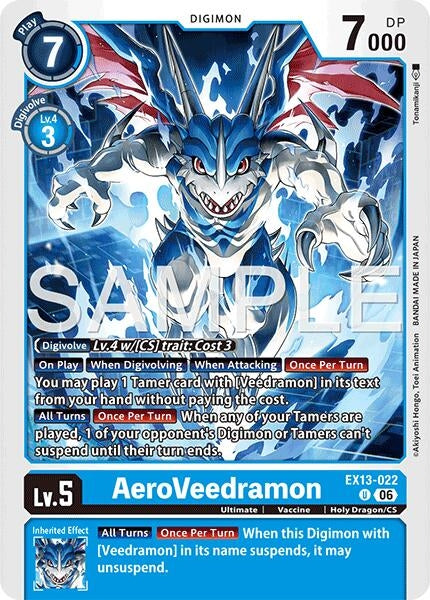 Image for AeroVeedramon - Digimon Card Game