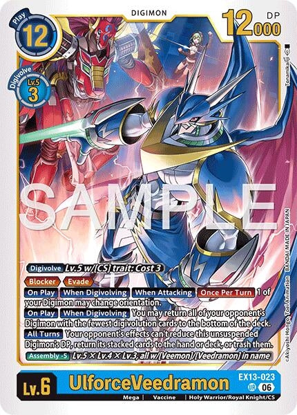 Image for UlforceVeedramon - Digimon Card Game