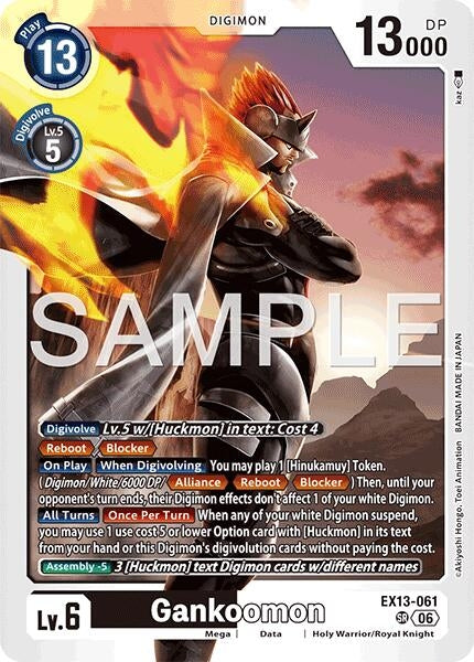 Image for Gankoomon - Digimon Card Game