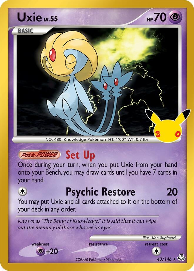Image for Uxie - Pokemon